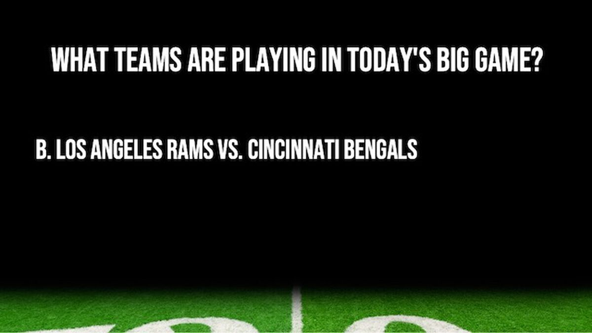 2022 Big Game Trivia and Predictions image number null